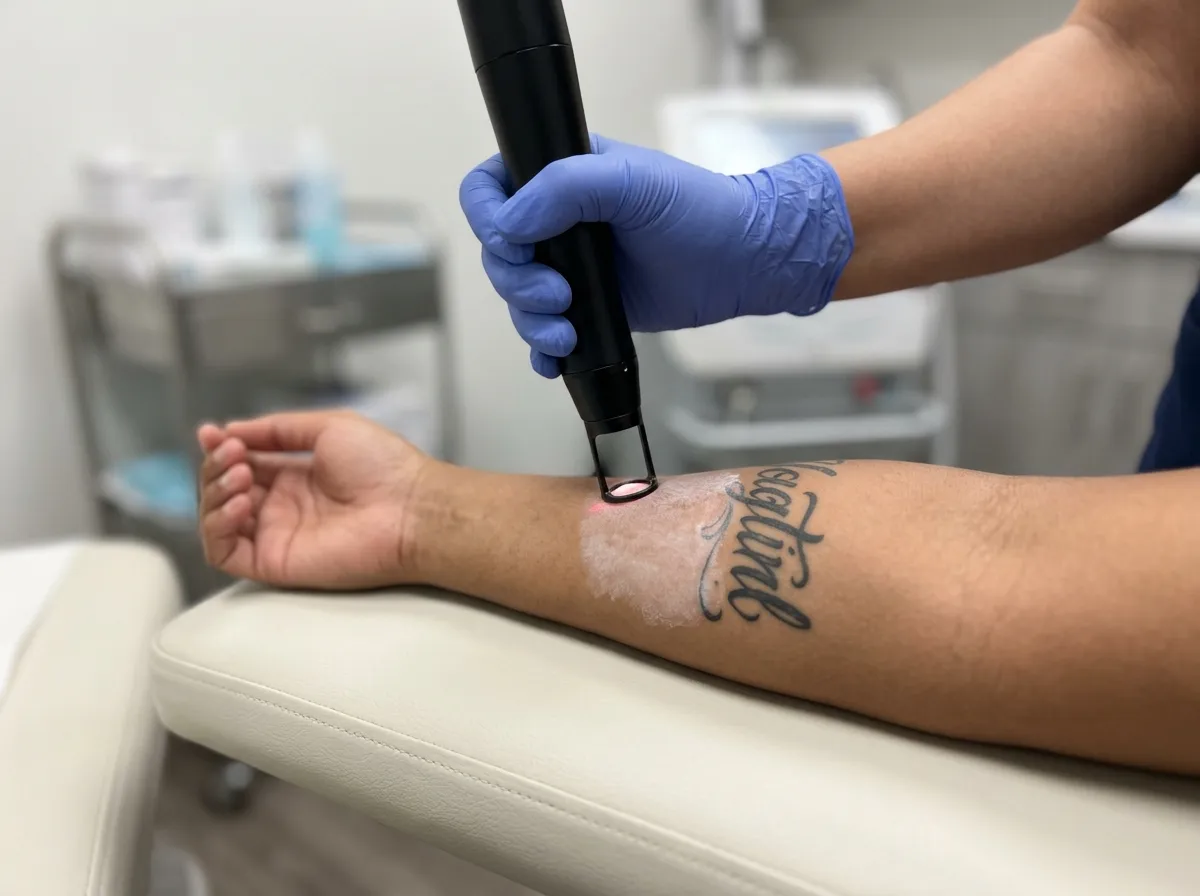 Procedimento de Remoção de Tatuagem