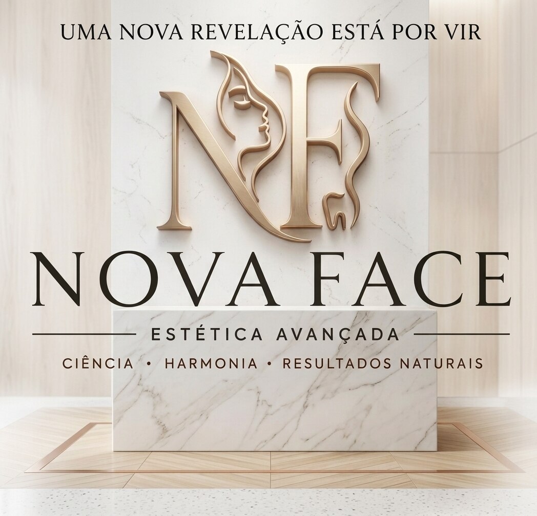 NovaFace — Estética Avançada. Uma nova revelação está por vir. Ciência, harmonia, resultados naturais.